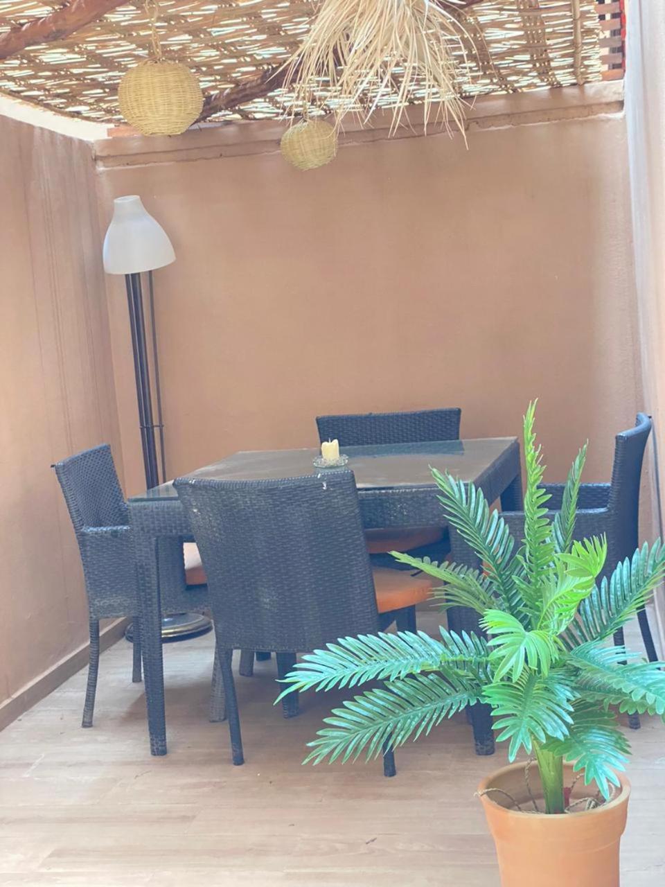 Cosy & Magnifique Appartement Marrakech Marraquexe Exterior foto